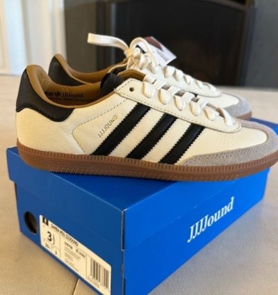 Jjjjound X Adida S Samba White Sneakers