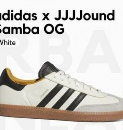 Jjjjound X Adida S Samba White Sneakers