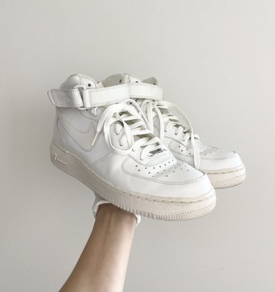 Steal Vintage Nike Air Force 1 Mid 82 White