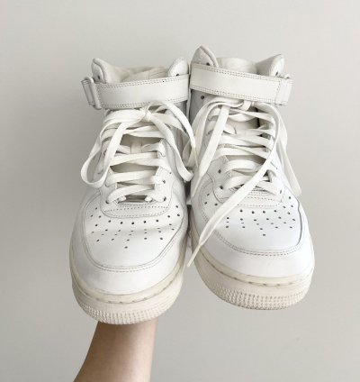 Steal Vintage Nike Air Force 1 Mid 82 White