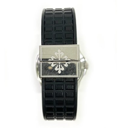 Patek Philippe Aquanaut 5066a-001 Stainless Steel Black Dial Black Rubber Strap