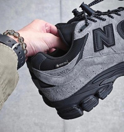 Jjjound X Newbalance 2002r Gore Tex Grey Sneakers