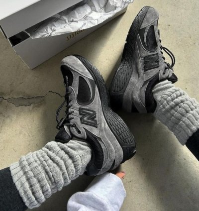 Jjjound X Newbalance 2002r Gore Tex Grey Sneakers