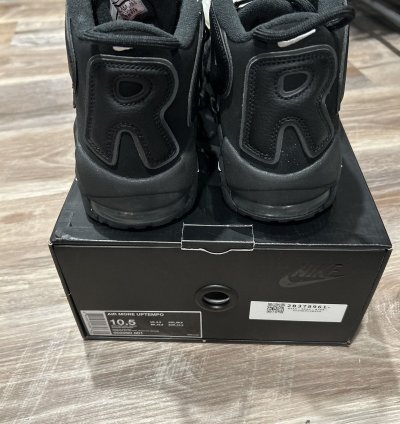 Nike Air More Uptempo Supreme Black