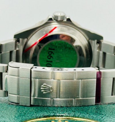 Rolex Submariner Date Kermit Fat Four 50th Anniversary Full Set Full Stickers Nos 2004