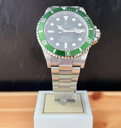 Rolex Submariner Date Kermit Fat Four Nos