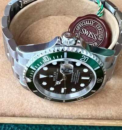 Rolex Submariner Date Kermit Fat Four Nos