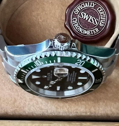 Rolex Submariner Date Kermit Fat Four Nos