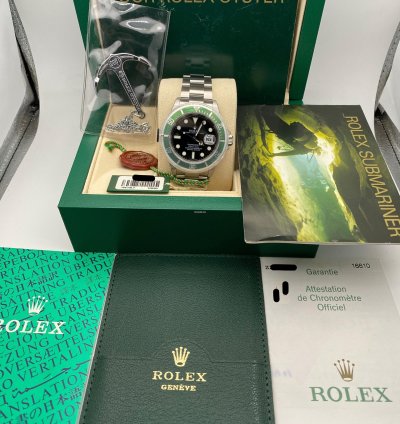 Rolex Submariner Date Kermit With Films