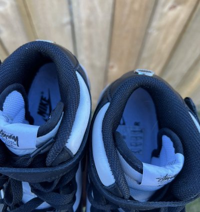 Stussy Air Force 1 Mid Black White