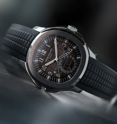 Patek Philippe Aquanaut 5164a Aquanaut Travel Time Steel