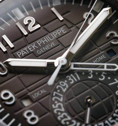 Patek Philippe Aquanaut 5164a Aquanaut Travel Time Steel
