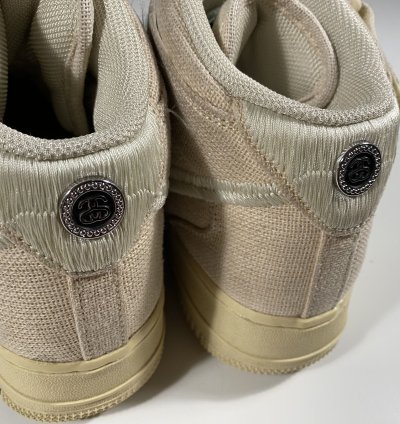 Stussy Air Force 1 Mid Fossil