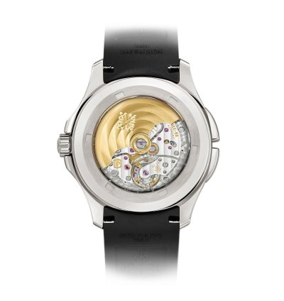 Patek Philippe Aquanaut 5164a Travel Time Black Dial Rubber Strap Steel Discontinued 2019