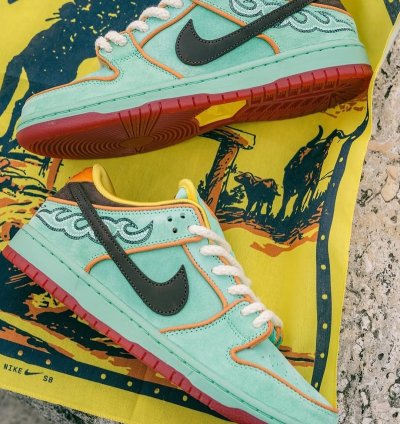 Nike Sb Dunk Low Rodeo Tourmaline