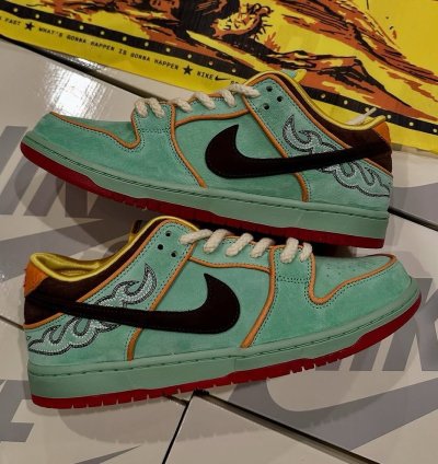 Nike Sb Dunk Low Rodeo Tourmaline