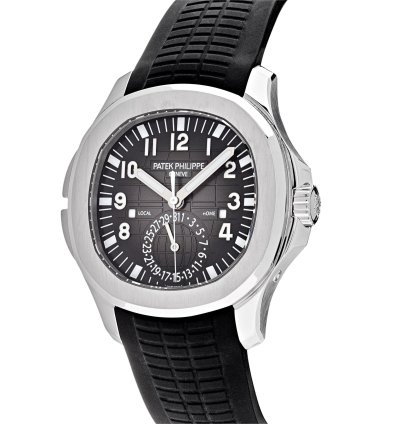 Patek Philippe Aquanaut 5164a-001 Travel Time Stainless Steel 2021