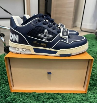 Louisvuitton Monogram Flowers Trainer Sneaker