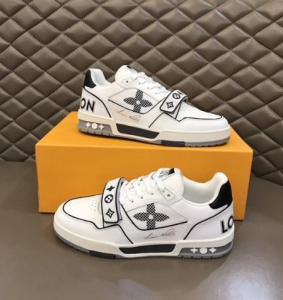 Louisvuitton Monogram Flowers Trainer Sneaker