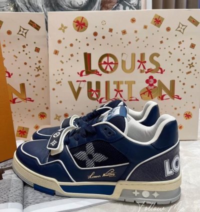 Louisvuitton Monogram Flowers Trainer Sneaker