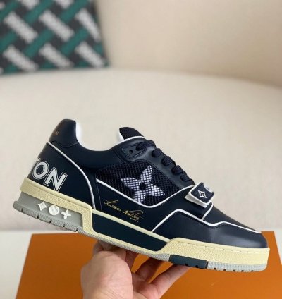 Louisvuitton Monogram Flowers Trainer Sneaker