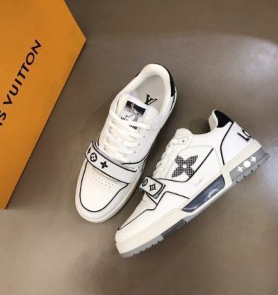 Louisvuitton Monogram Flowers Trainer Sneaker