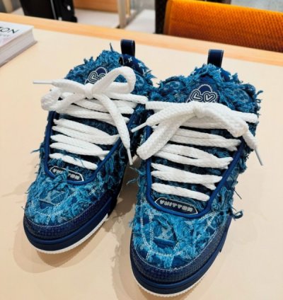 Louisvuitton Skate Blue Sneakers