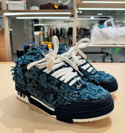 Louisvuitton Skate Blue Sneakers