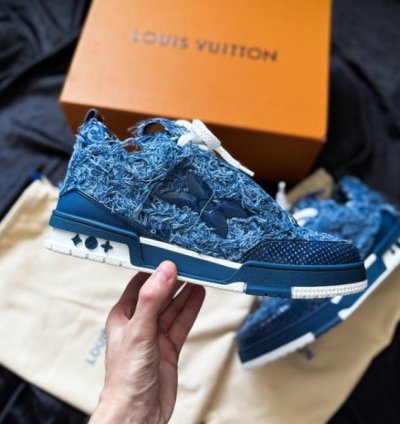 Louisvuitton Skate Blue Sneakers