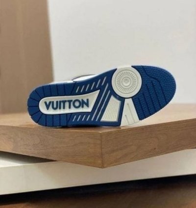 Louisvuitton Trainer Denim Sneakers