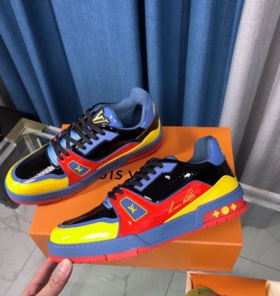 Louisvuitton Trainer Marine Sneakers