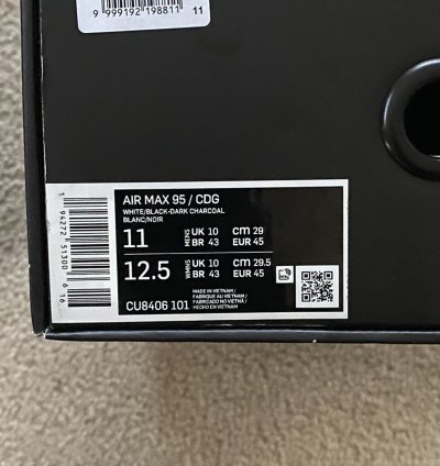 Nike Cdg Air Max 95
