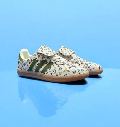 Louisvuitton X Adida S Samba Sneakers