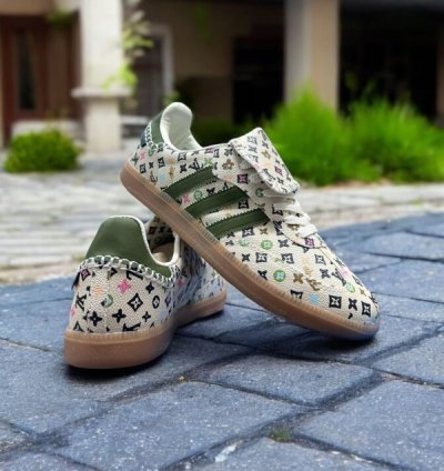 Louisvuitton X Adida S Samba Sneakers