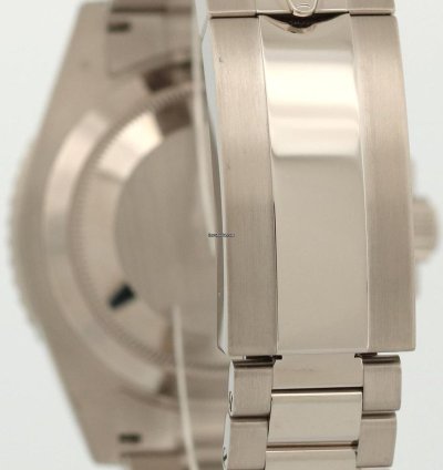 Rolex Submariner Date New Stickered Papers Rolex Submariner 41 Date Blueberry 18k Blue 126619 Lb Box
