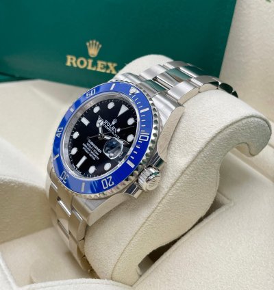 Rolex Submariner Date New Submariner Date 41mm 126619lb White Gold Blue Bezel Black Dial