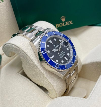 Rolex Submariner Date New Submariner Date 41mm 126619lb White Gold Blue Bezel Black Dial