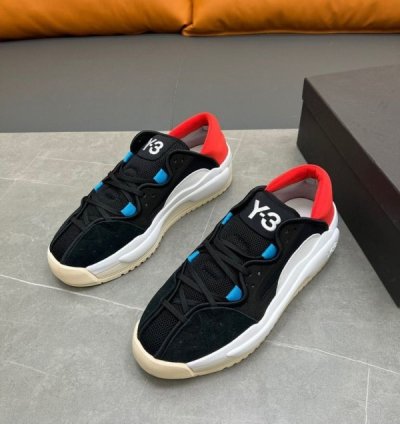 Multicolour Adida S Y-3 Hokori Red Black Sneakers