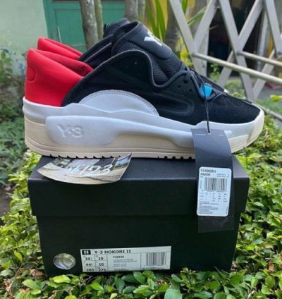 Multicolour Adida S Y-3 Hokori Red Black Sneakers