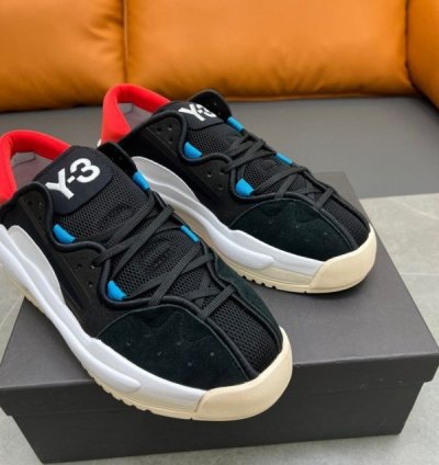 Multicolour Adida S Y-3 Hokori Red Black Sneakers