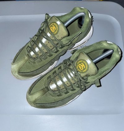 Stussy Nike Airmax 95s Olive Size 7 5 Men
