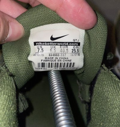 Stussy Nike Airmax 95s Olive Size 7 5 Men