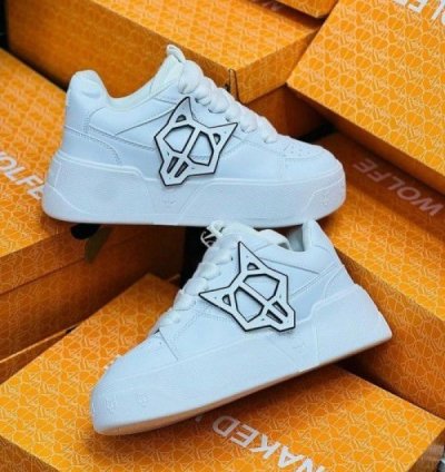 Naked Wolfe Kosa Low Top White Sneakers