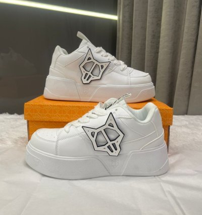Naked Wolfe Kosa Low Top White Sneakers