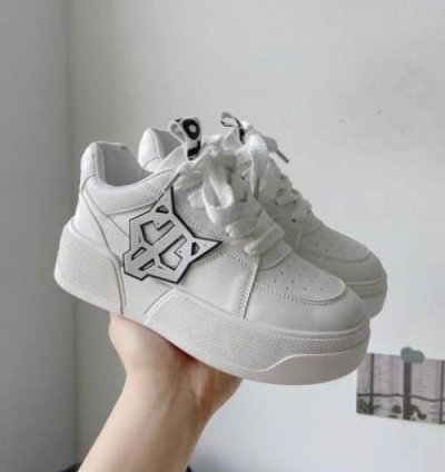 Naked Wolfe Kosa Low Top White Sneakers