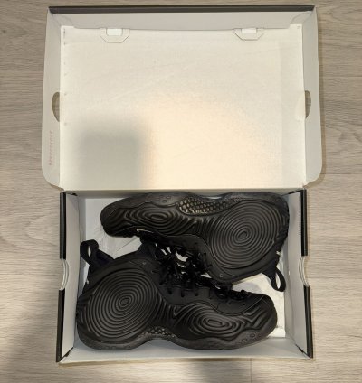 Nike Cdg Foamposite Black Us 9