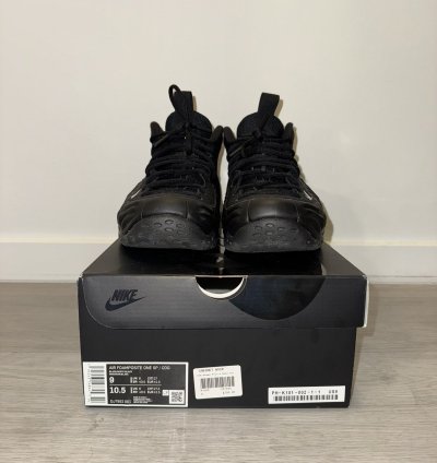 Nike Cdg Foamposite Black Us 9
