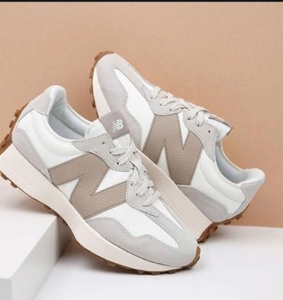 Ne W Balance 327 Moonbeam Drift Wood Running Shoes