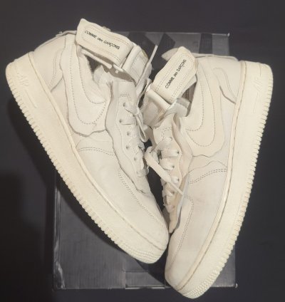 Nike Comme Des Gar Ons Air Force 1 Mid