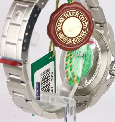 Rolex Submariner Date Nos Stickered 2003 Rolex Submariner Kermit Green Flat 4 -serial Watch 16610 Lv
